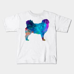 Frisian Water Dog in watercolor Kids T-Shirt